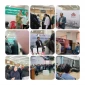 بازدید دانشجویان رشته حسابداری وکامپیوتر از اولین نمایشگاه کار دانشگاه حکیم سبزوار