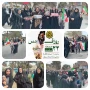 راهپیمایی روز جهانی قدس همزمان با آخرین جمعه ماه مبارک رمضان با حضور کارکنان و اساتید دانشکده ملی مهارت دختران سبزوار
