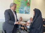 تجلیل از مدیران محترم گروه همزمان با هفته گرامیداشت مقام معلم با اهدا اولین دست ساخته های دانشجویان دانشکده ملی مهارت دختران سبزوار در کانون شکوفایی خلاقیت و نوآوری
