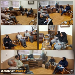 برگزاری  کمیته مدیریت بحران و تدوین برنامه‌های ایمن‌سازی در دانشکده ملی مهارت دختران سبزوار
